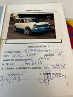 1978 A112 ABARTH 70HP GRUPPO N